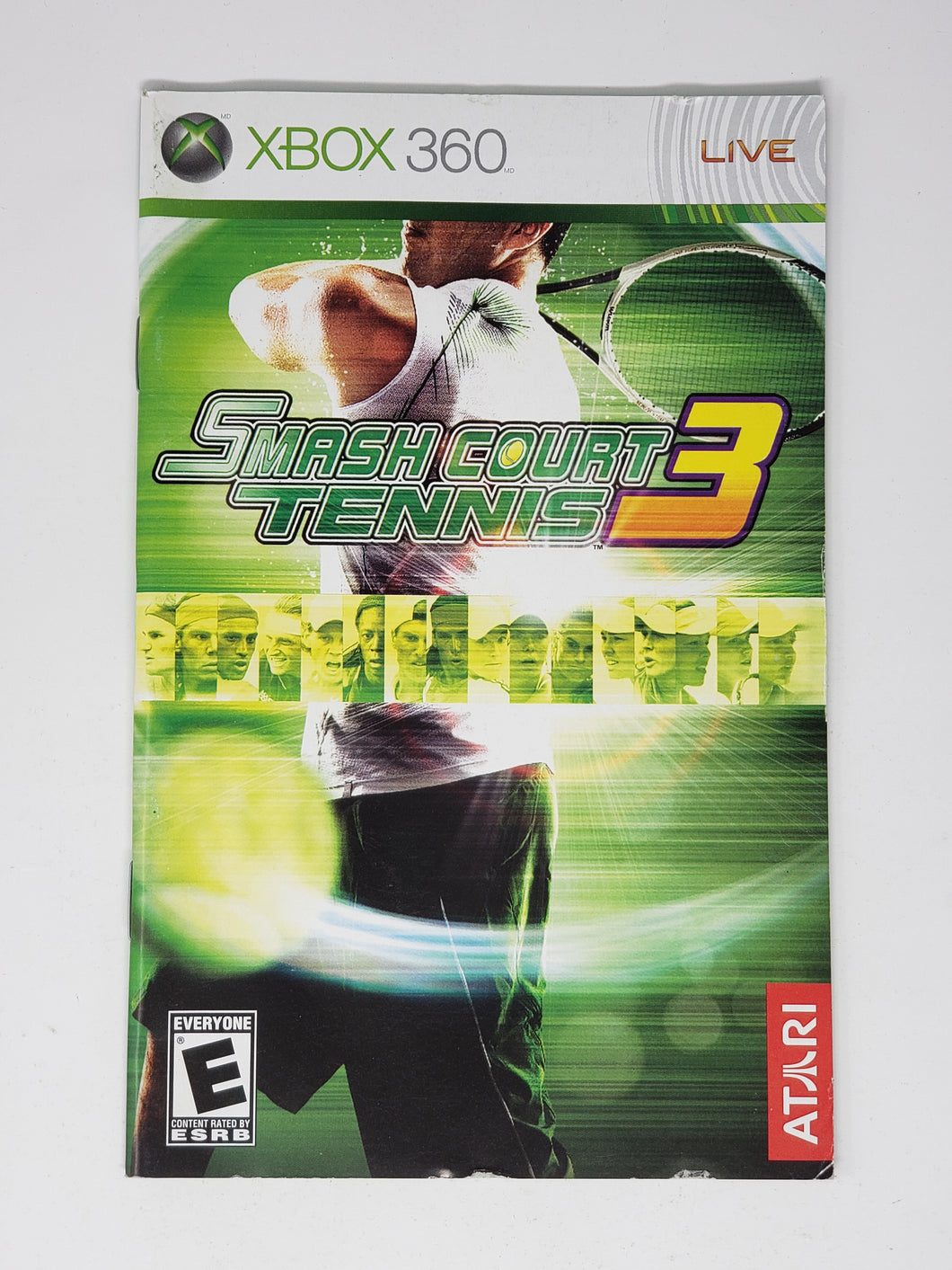 Smash Court Tennis 3 [manuel] - Microsoft XBOX360