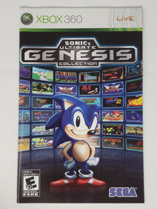 Sonic's Ultimate Genesis Collection [manuel] - Microsoft XBOX 360