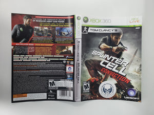 Splinter Cell - Conviction [Couverture] - Microsoft Xbox 360