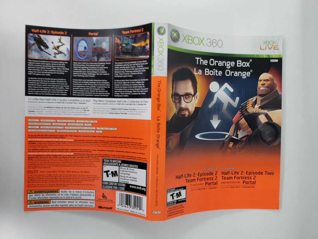 Orange Box [Couverture] - Microsoft Xbox 360