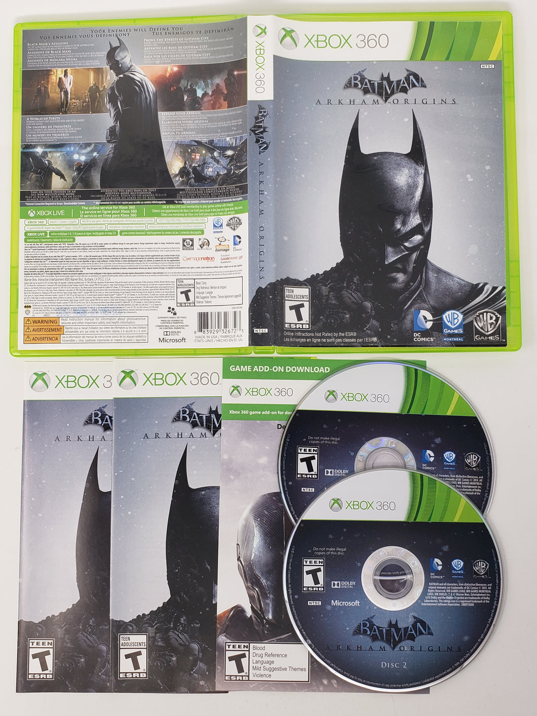 Batman - Arkham Origins - Microsoft Xbox 360