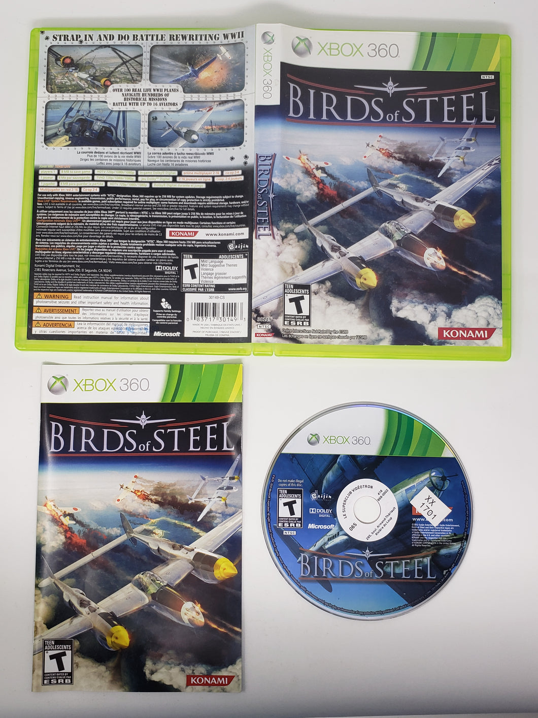 Birds Of Steel - Microsoft Xbox 360