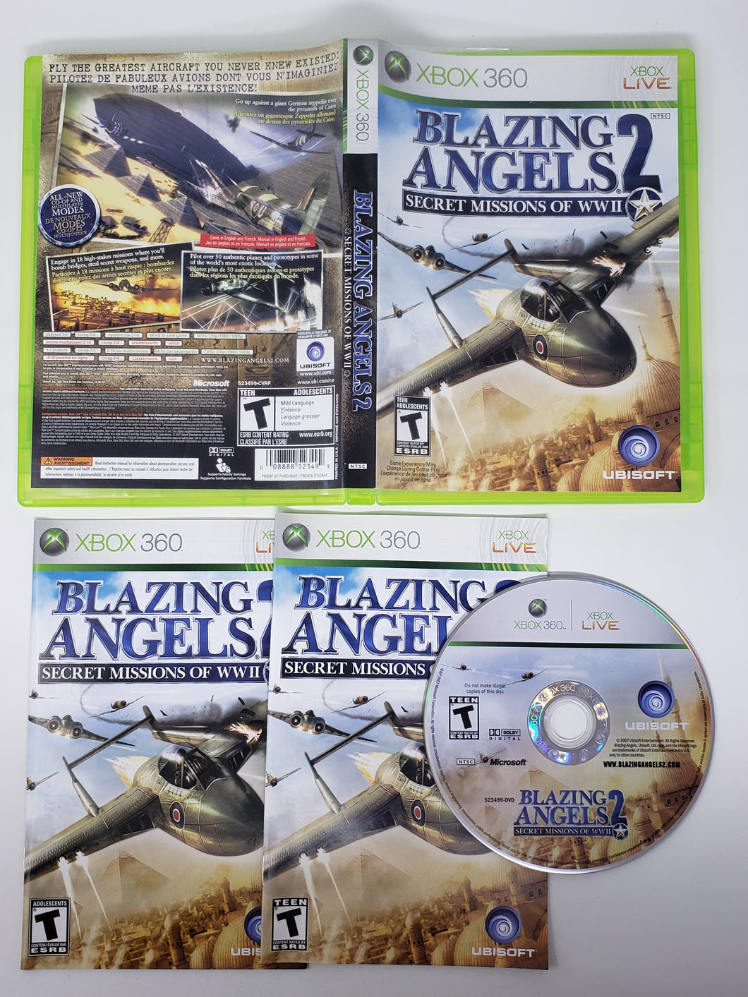 Blazing Angels 2 Secret Missions - Microsoft Xbox 360