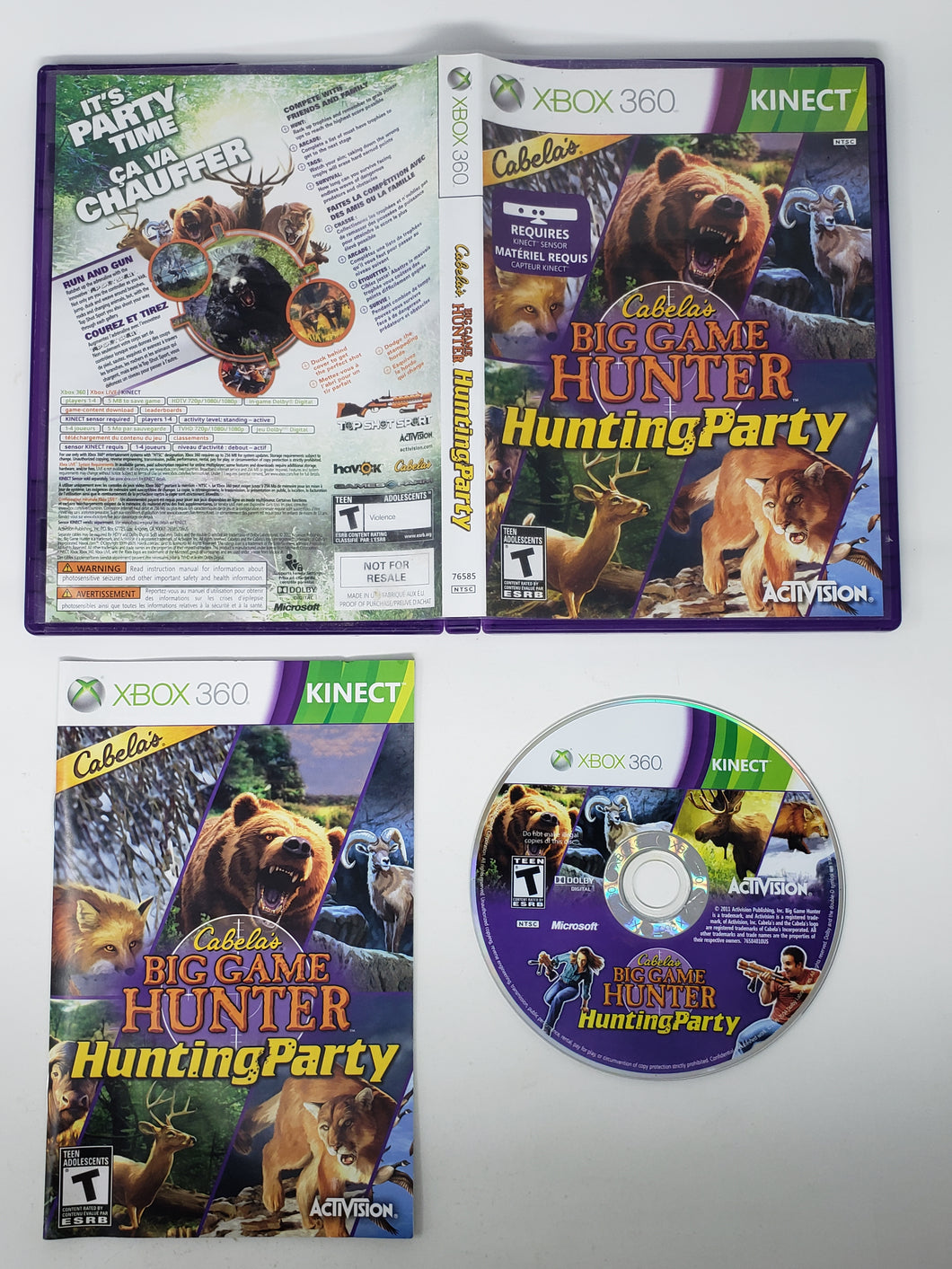 Cabela's Hunting Party - Microsoft Xbox 360