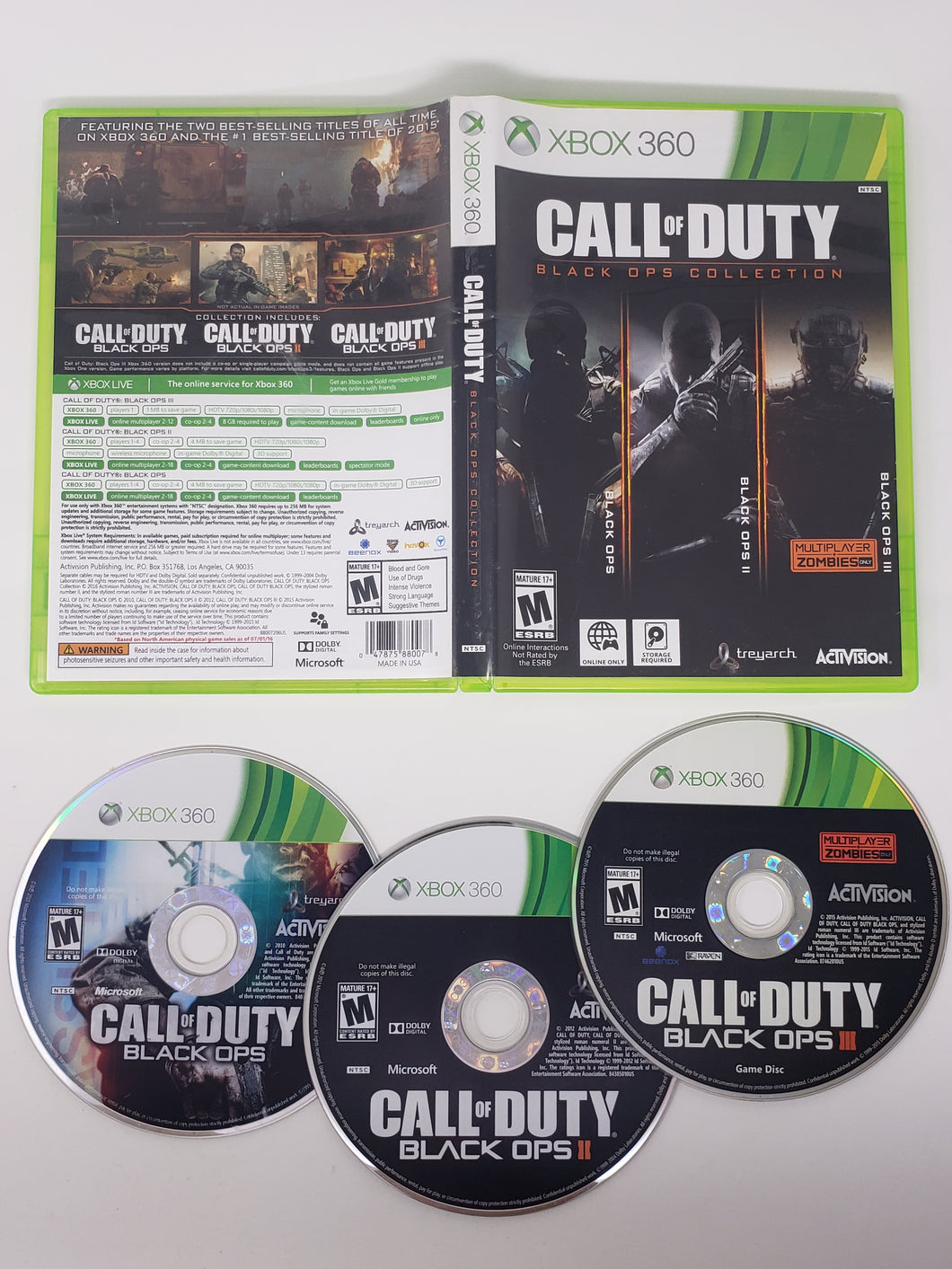 Call of Duty Black Ops Collection - Microsoft Xbox 360