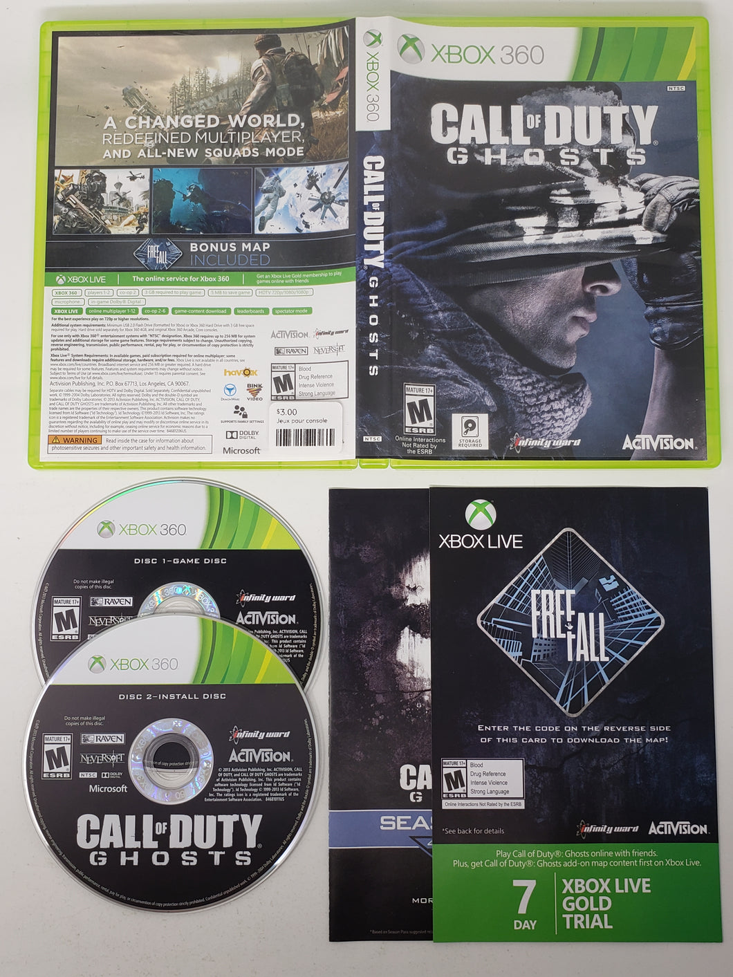 Call of Duty Ghosts - Microsoft Xbox 360