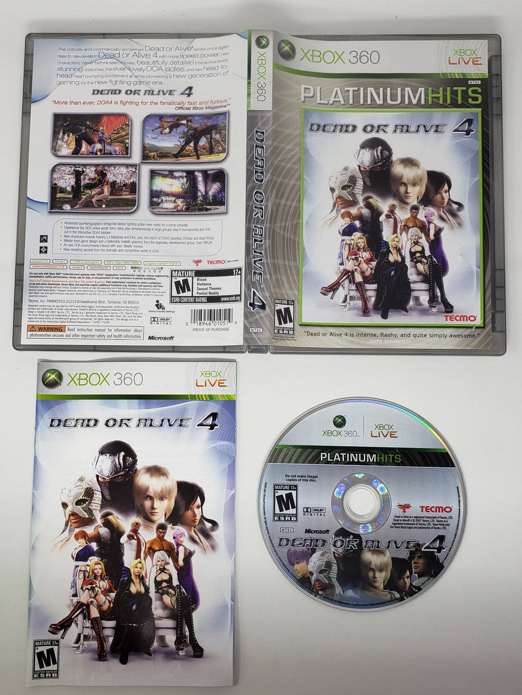 Dead or Alive 4 [Platinum Hits] - Microsoft Xbox 360