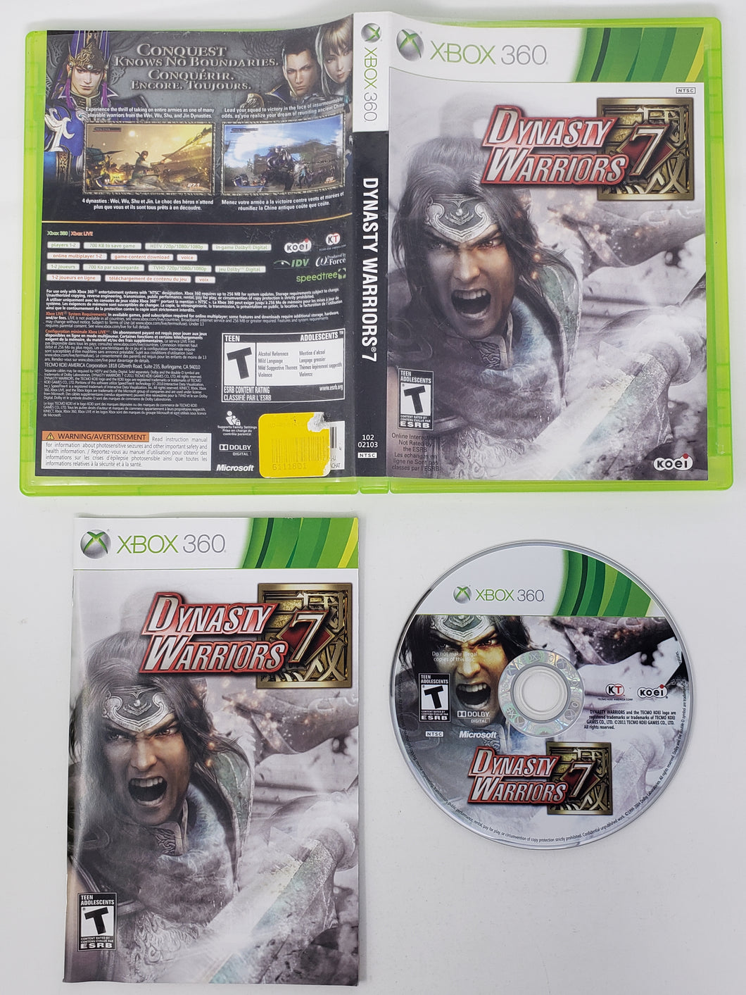 Dynasty Warriors 7 - Microsoft Xbox 360