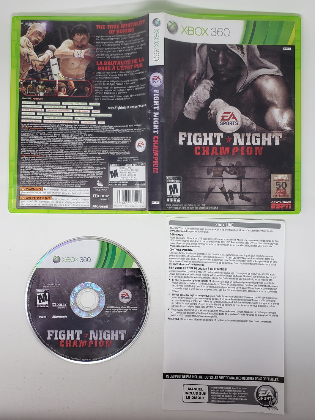 Fight Night Champion - Microsoft Xbox 360