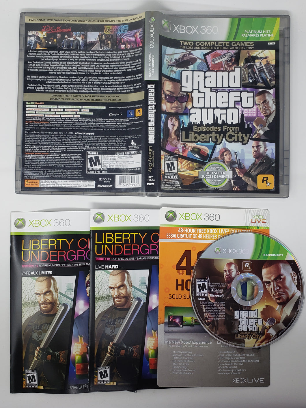 Grand Theft Auto - Episodes from Liberty City [Platinum Hits] - Microsoft Xbox 360