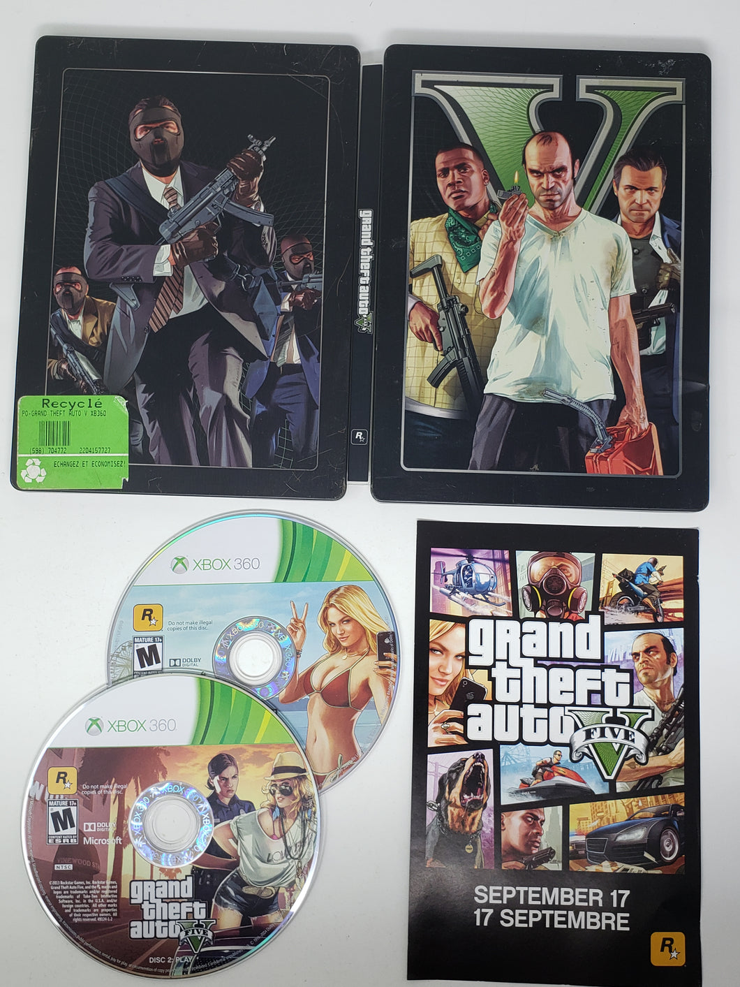XBOX360 - Grand Theft Auto V [Édition spéciale] [cib]