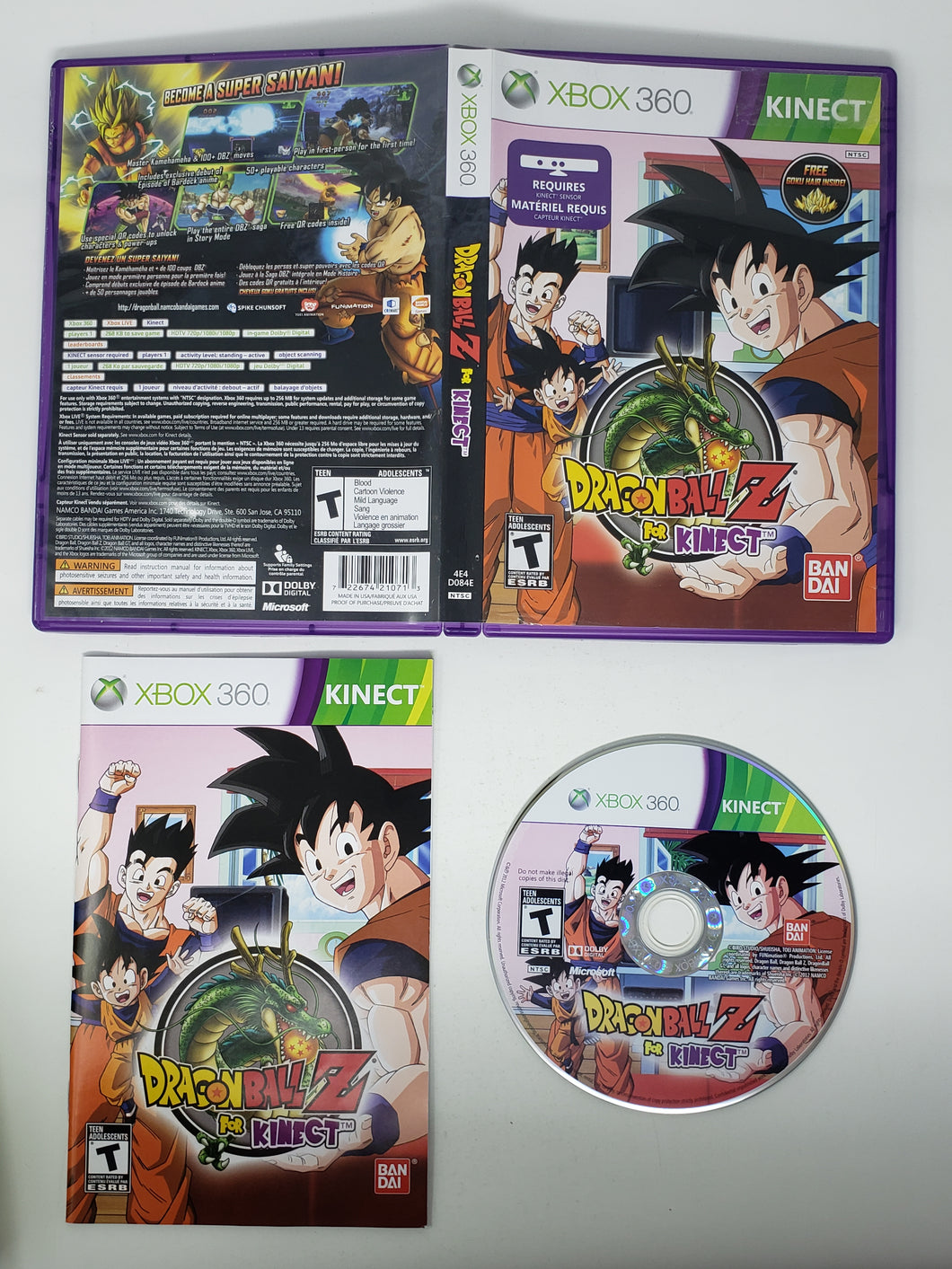 Dragon Ball Z for Kinect - Microsoft Xbox 360