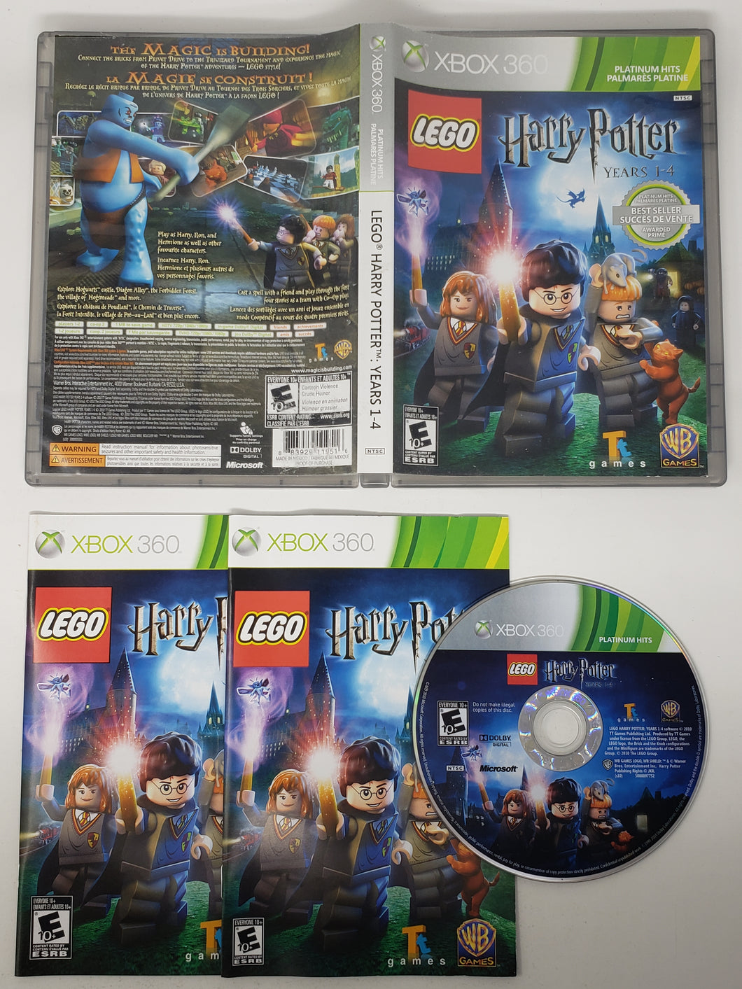LEGO Harry Potter - Years 1-4 [Platinum Hits] - Microsoft Xbox 360