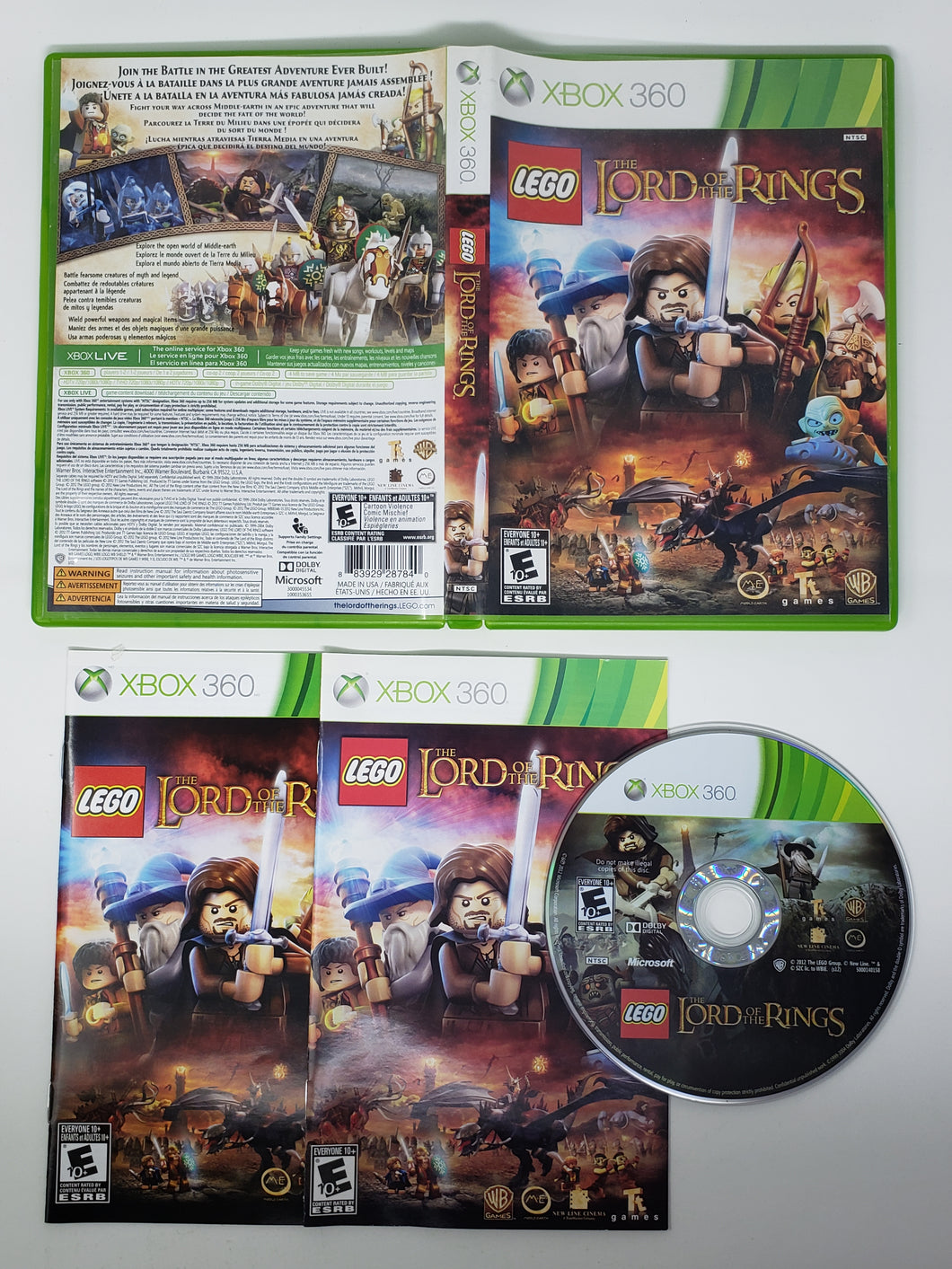 LEGO Lord Of The Rings - Microsoft Xbox 360