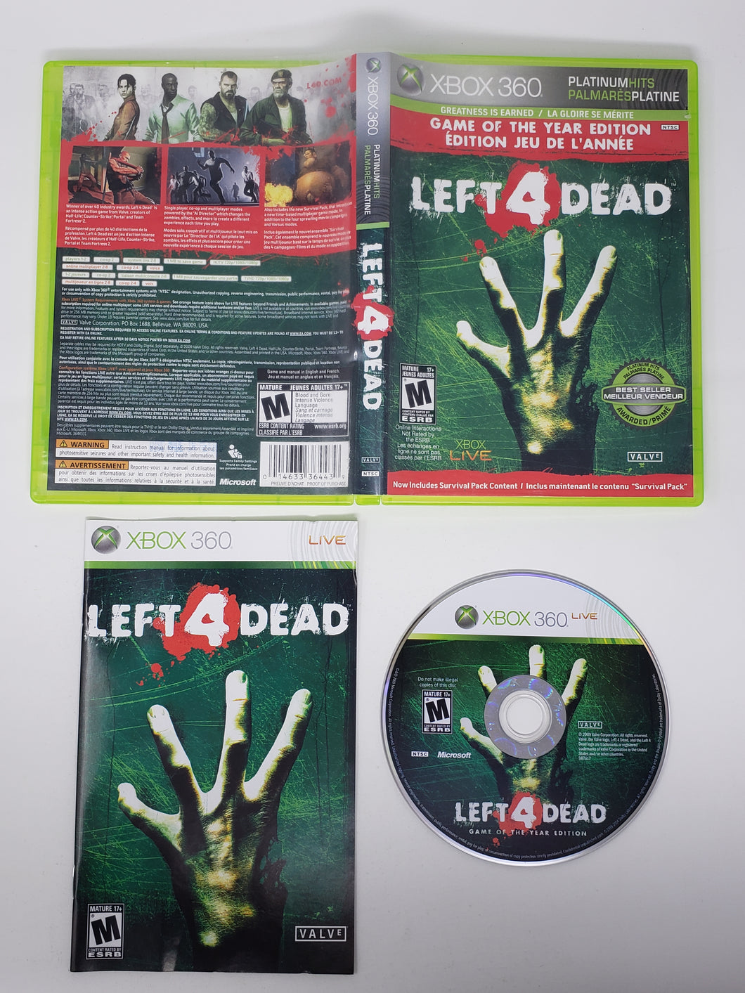 Left 4 Dead [Game of the Year Edition] [Platinum Hits] - Microsoft Xbox 360