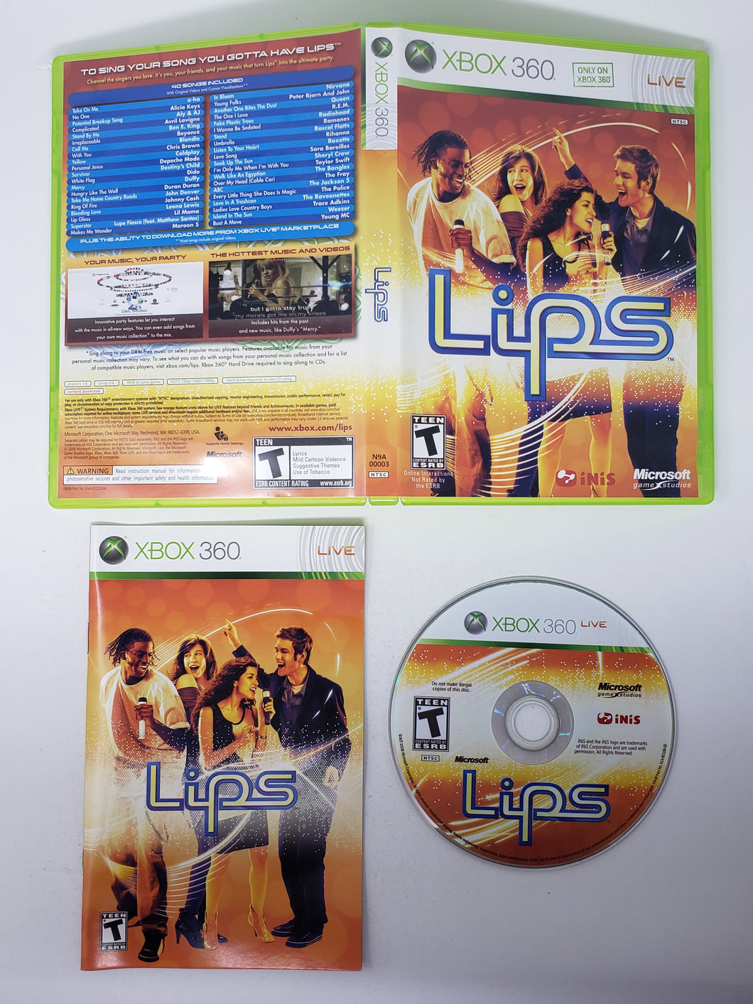 Lips - Microsoft Xbox 360