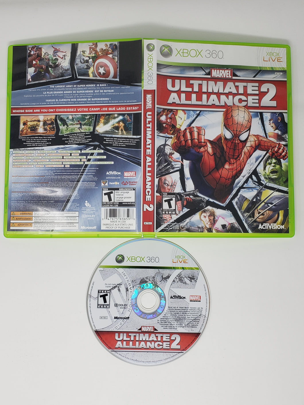 Marvel Ultimate Alliance 2 - Microsoft Xbox 360