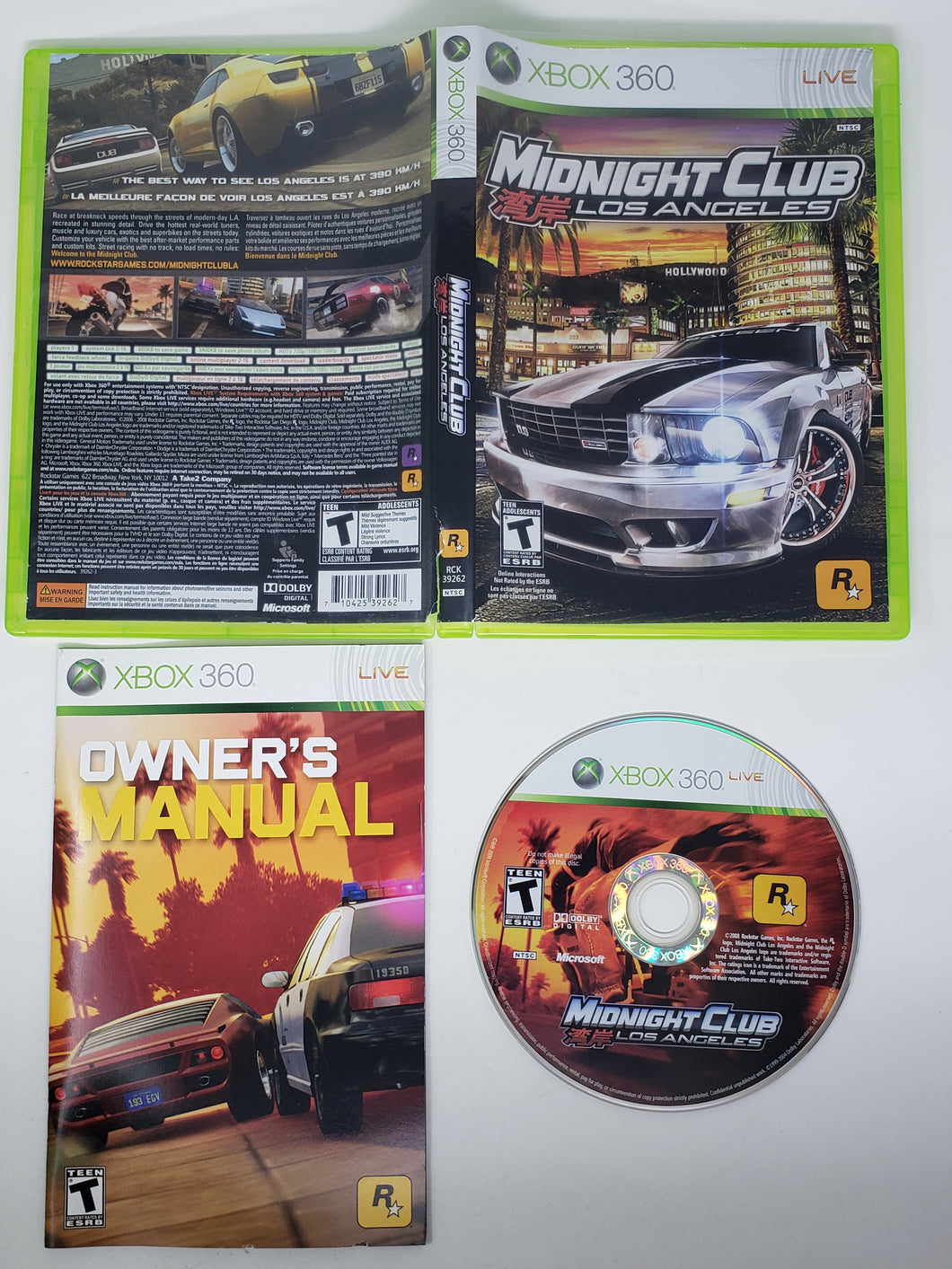 Midnight Club Los Angeles - Microsoft Xbox 360