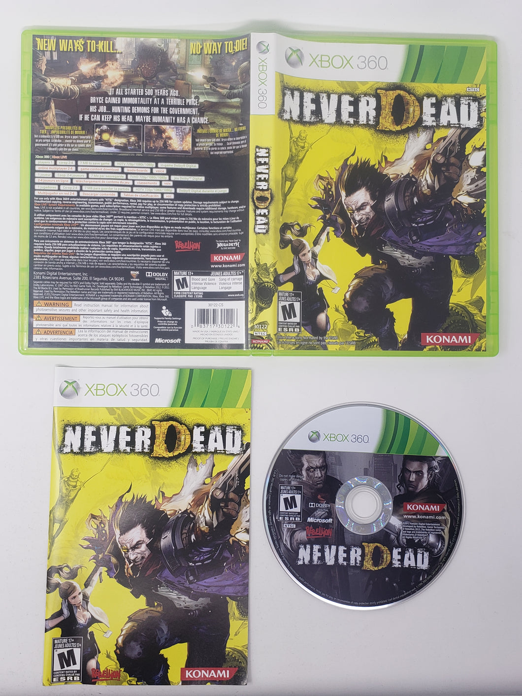 NeverDead - Microsoft Xbox 360