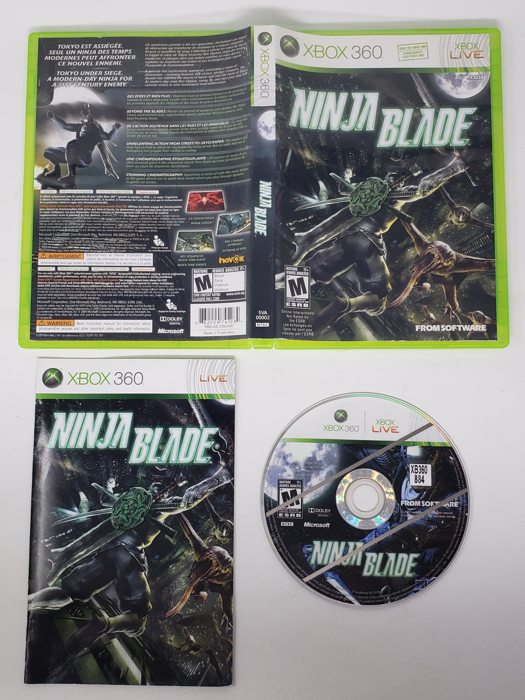 Ninja Blade - Microsoft Xbox 360
