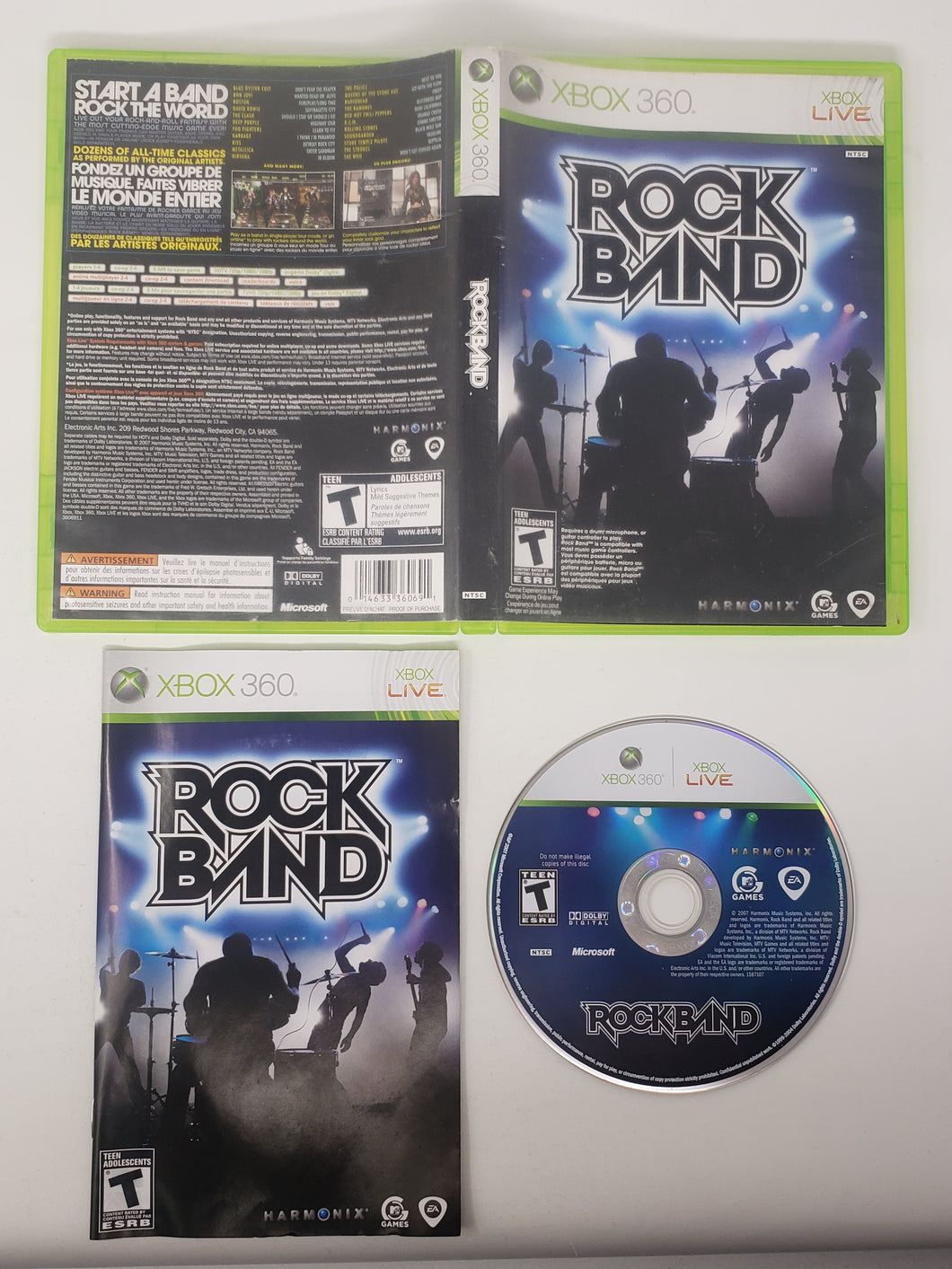 Rock Band - Microsoft Xbox 360