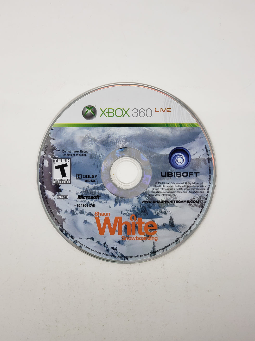 Shaun White Snowboarding - Microsoft Xbox 360