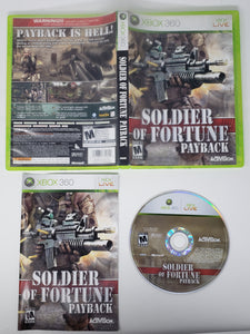 Soldier Of Fortune Payback - Microsoft Xbox 360