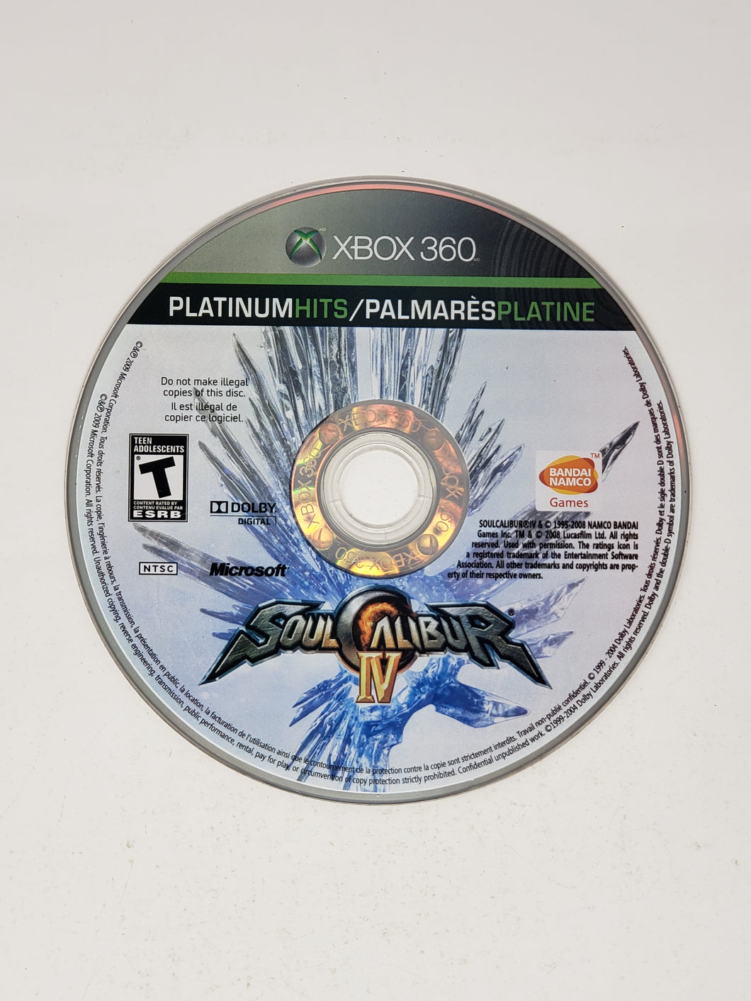Soul Calibur IV [Platinum Hits] - Microsoft Xbox 360