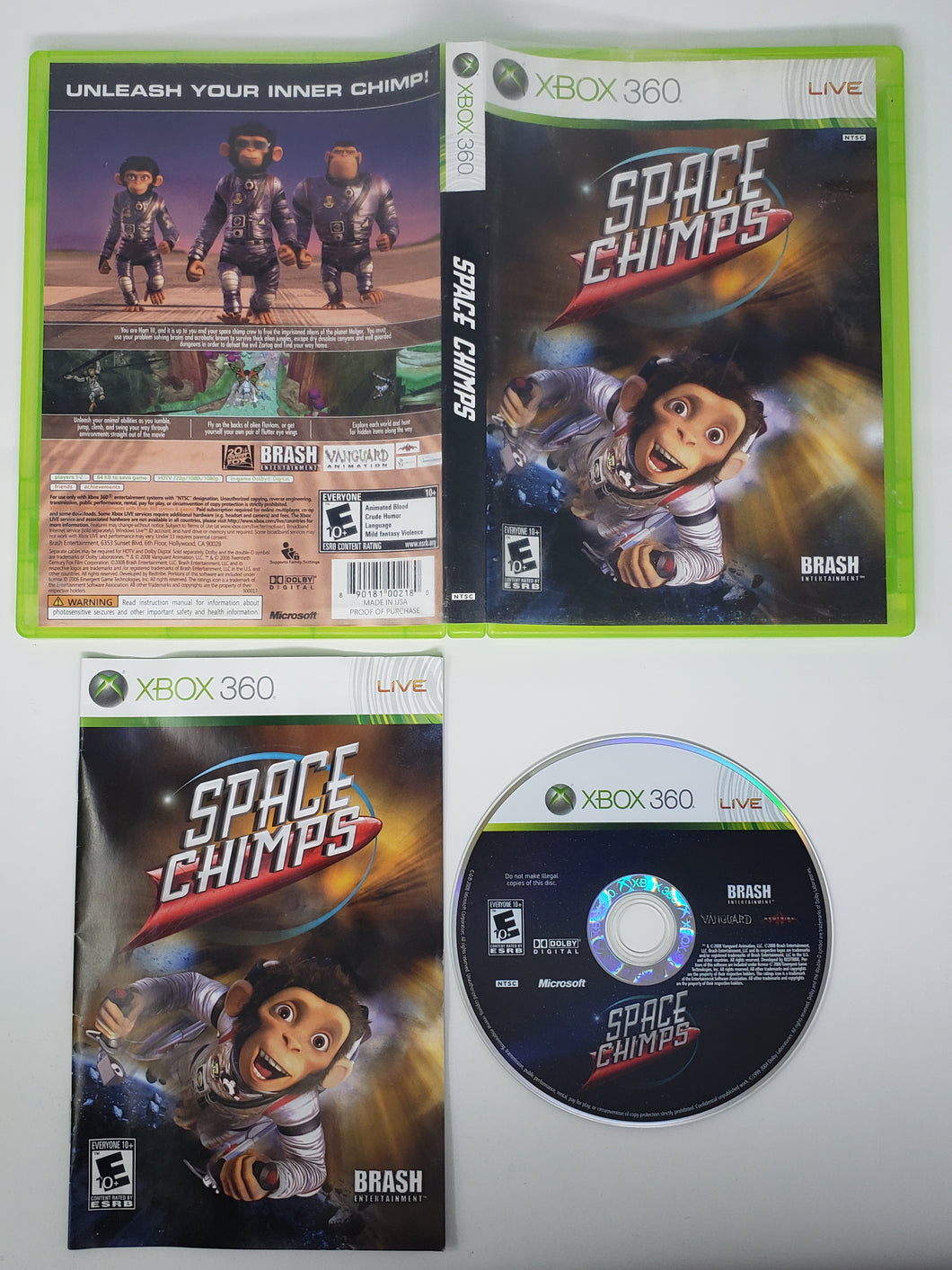 Space Chimps - Microsoft Xbox 360