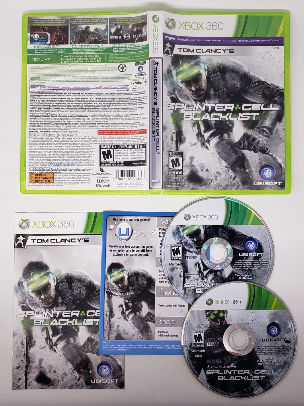 Splinter Cell - Blacklist - Microsoft Xbox 360