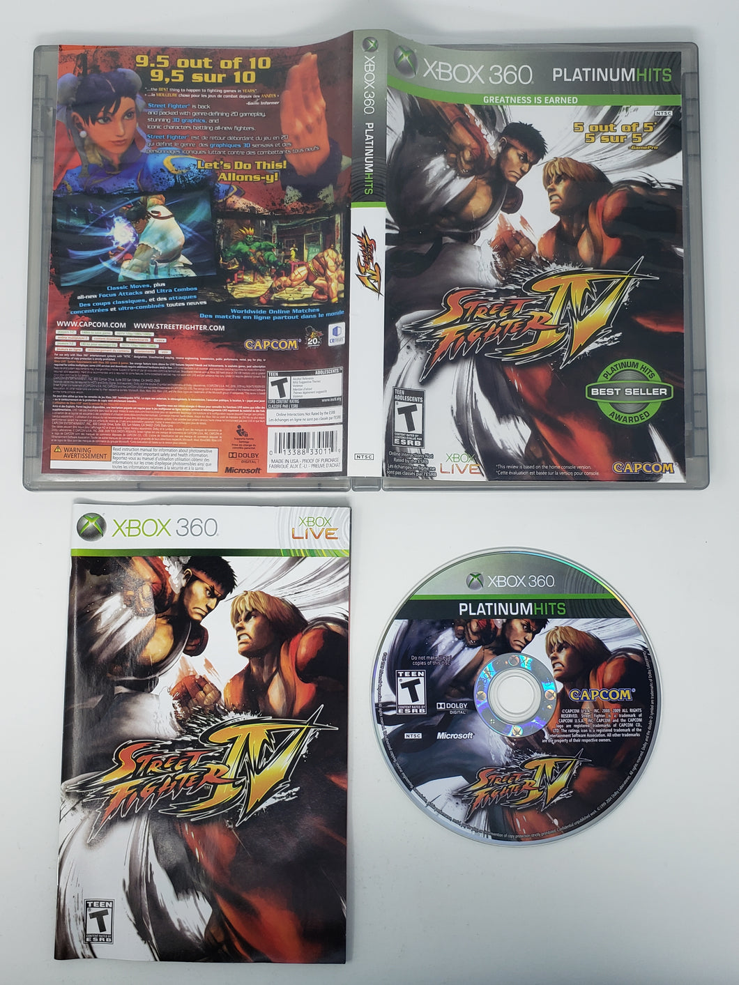 Street Fighter IV Platinum Hits - Microsoft Xbox 360