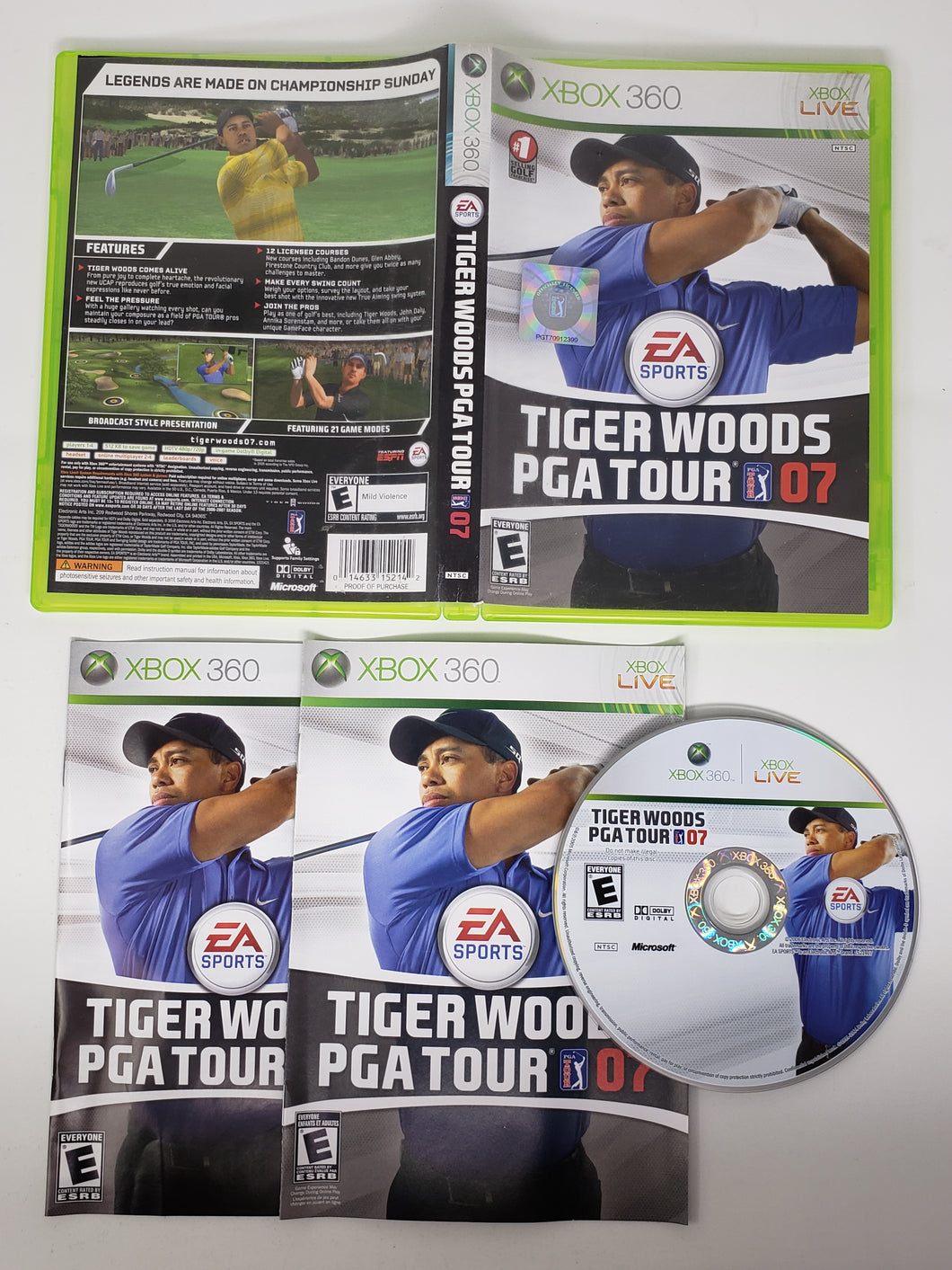 Tiger Woods PGA Tour 07 - Microsoft Xbox 360