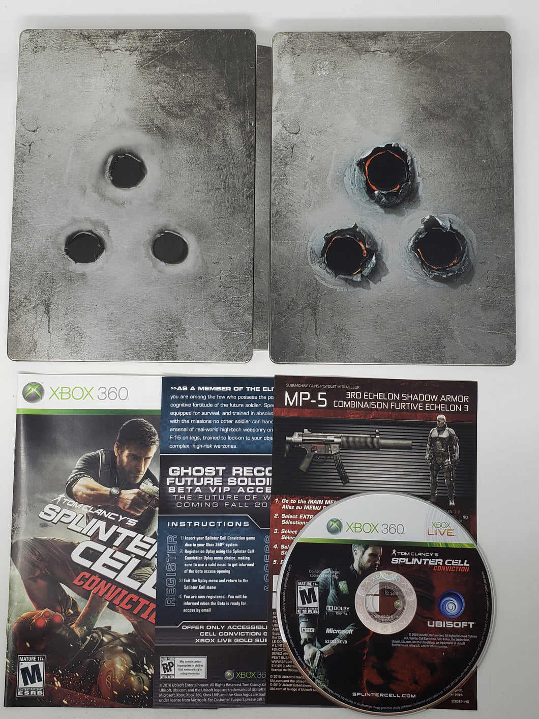 Splinter Cell - Conviction Collector's Edition - Microsoft Xbox360
