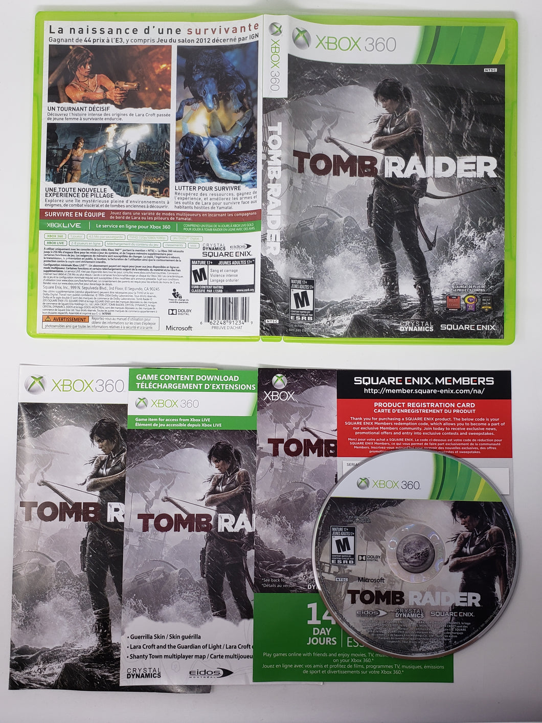 Tomb Raider - Microsoft Xbox 360