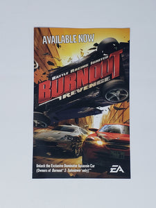 Battle Racing Ignited Burnout Revenge [Insertion] - Microsoft Xbox