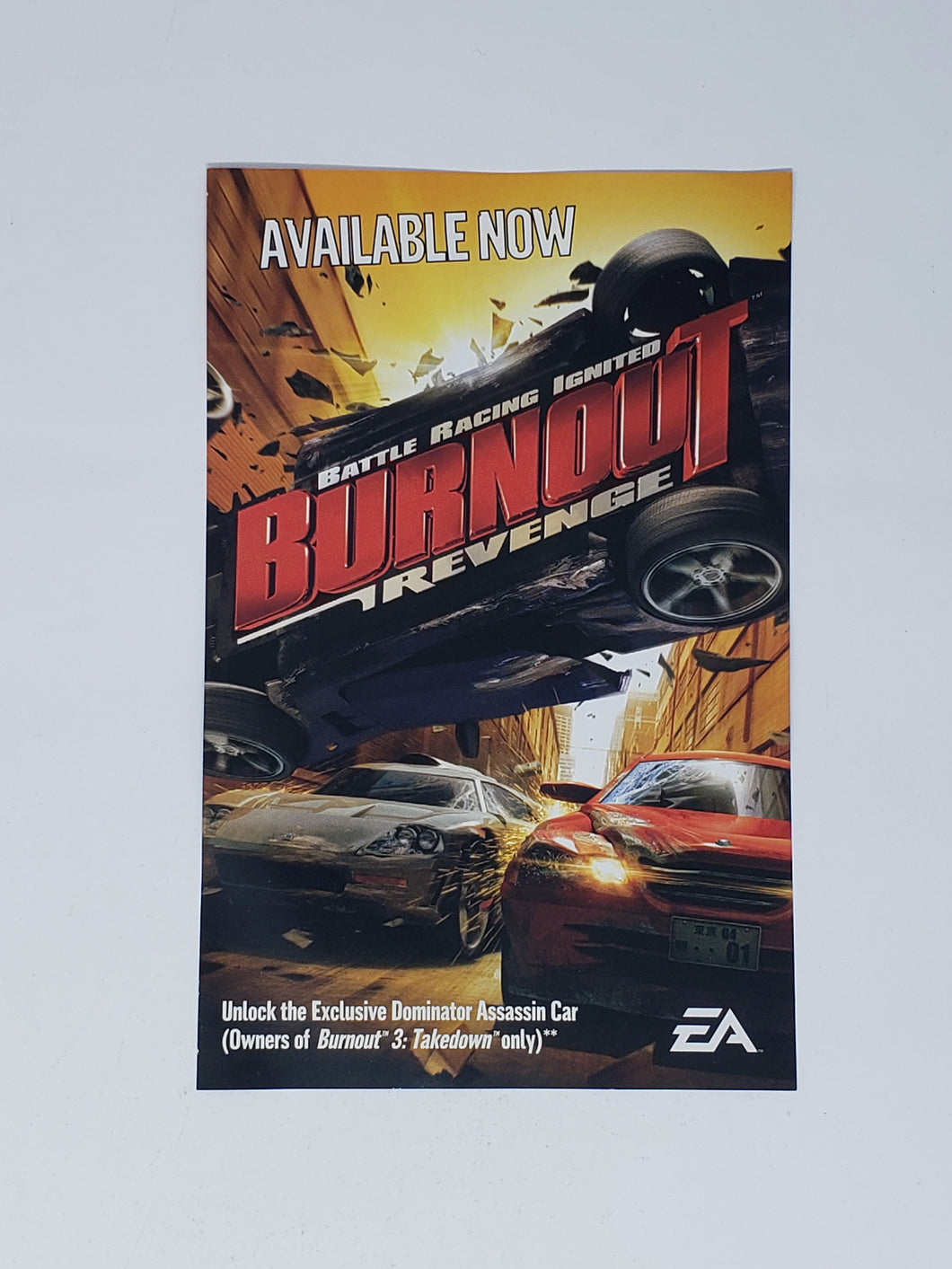 Battle Racing Ignited Burnout Revenge [Insertion] - Microsoft Xbox