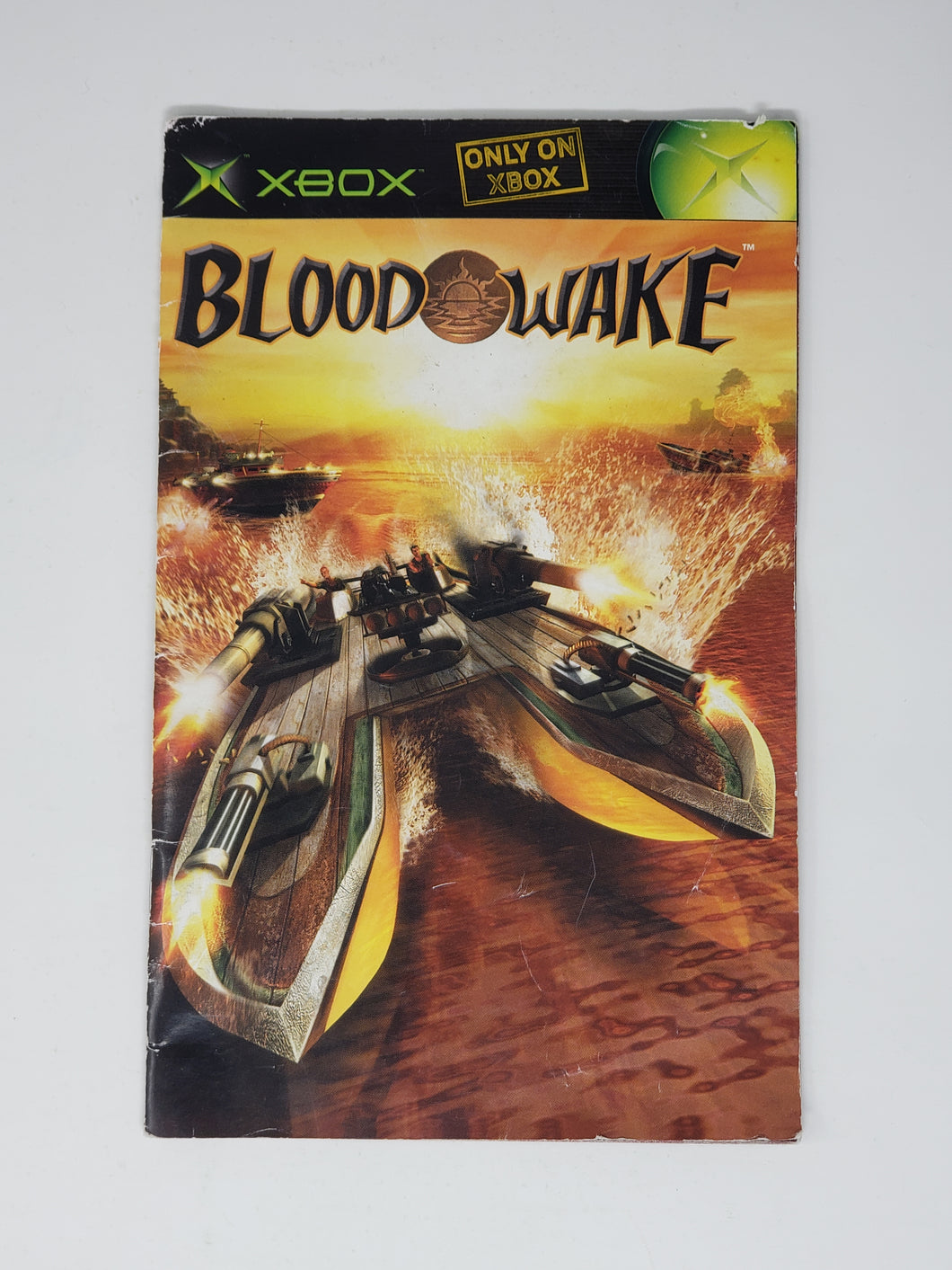 Blood Wake [manuel] - Microsoft XBOX