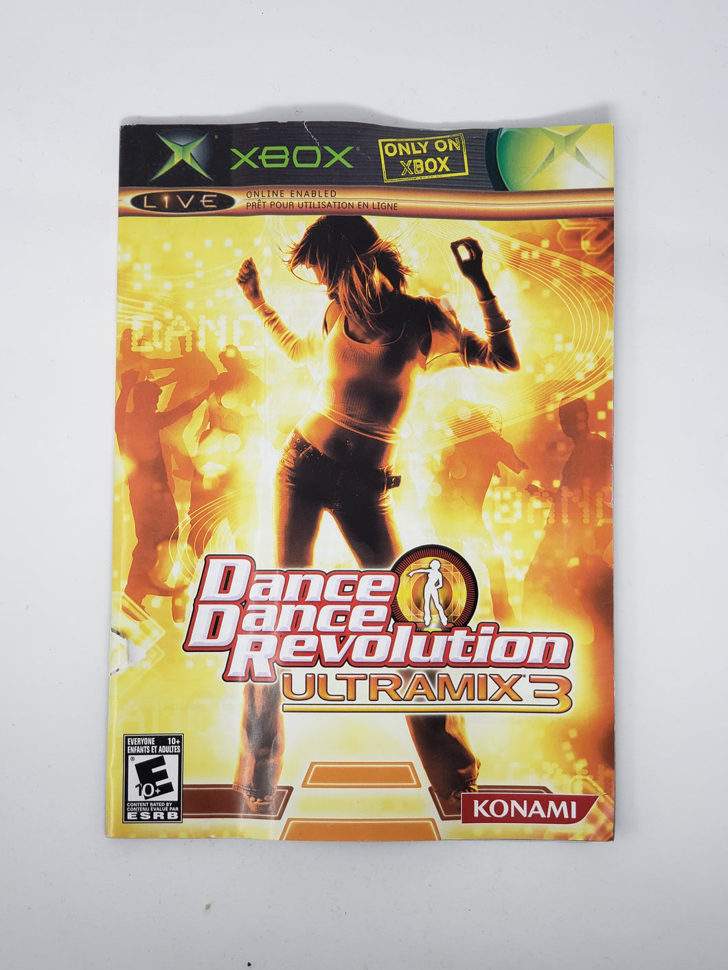 Dance Dance Revolution Ultramix 3 [manual] - Microsoft XBOX