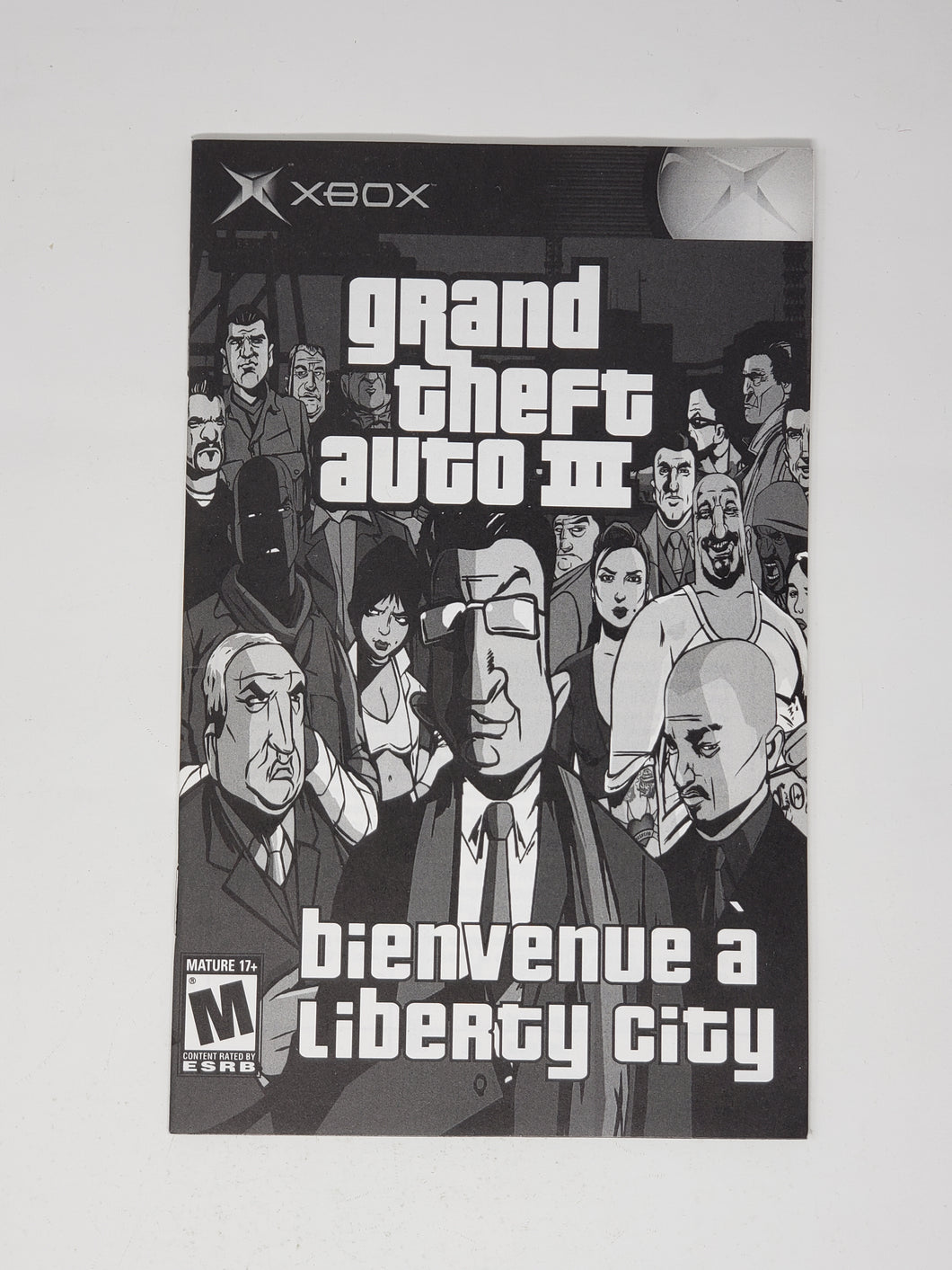 Grand Theft Auto III [manual] - Microsoft Xbox