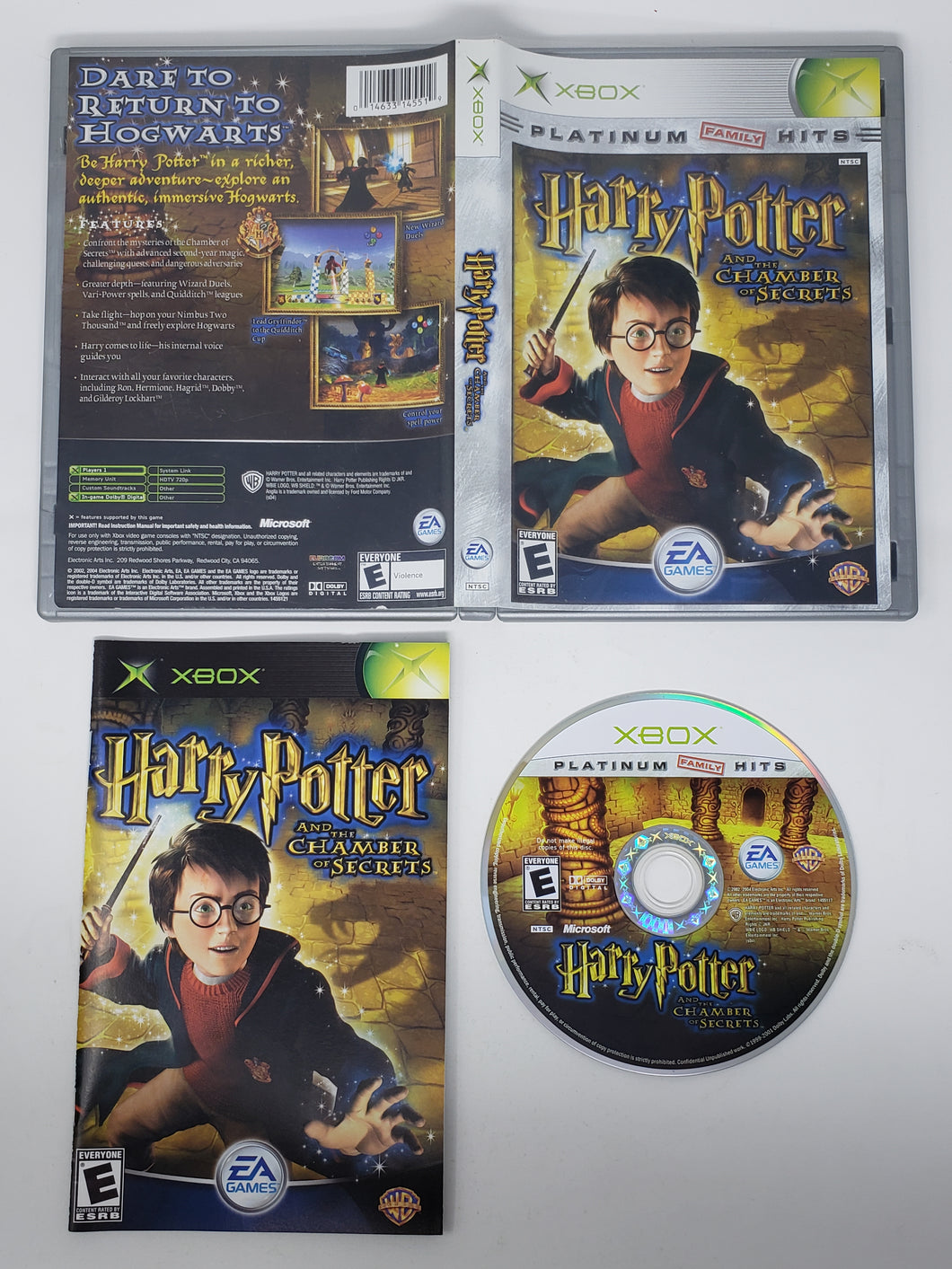 Harry Potter Chamber of Secrets [Platinum Hits] - Microsoft Xbox