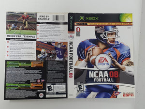 NCAA Football 08 [Cover art] - Microsoft XBOX