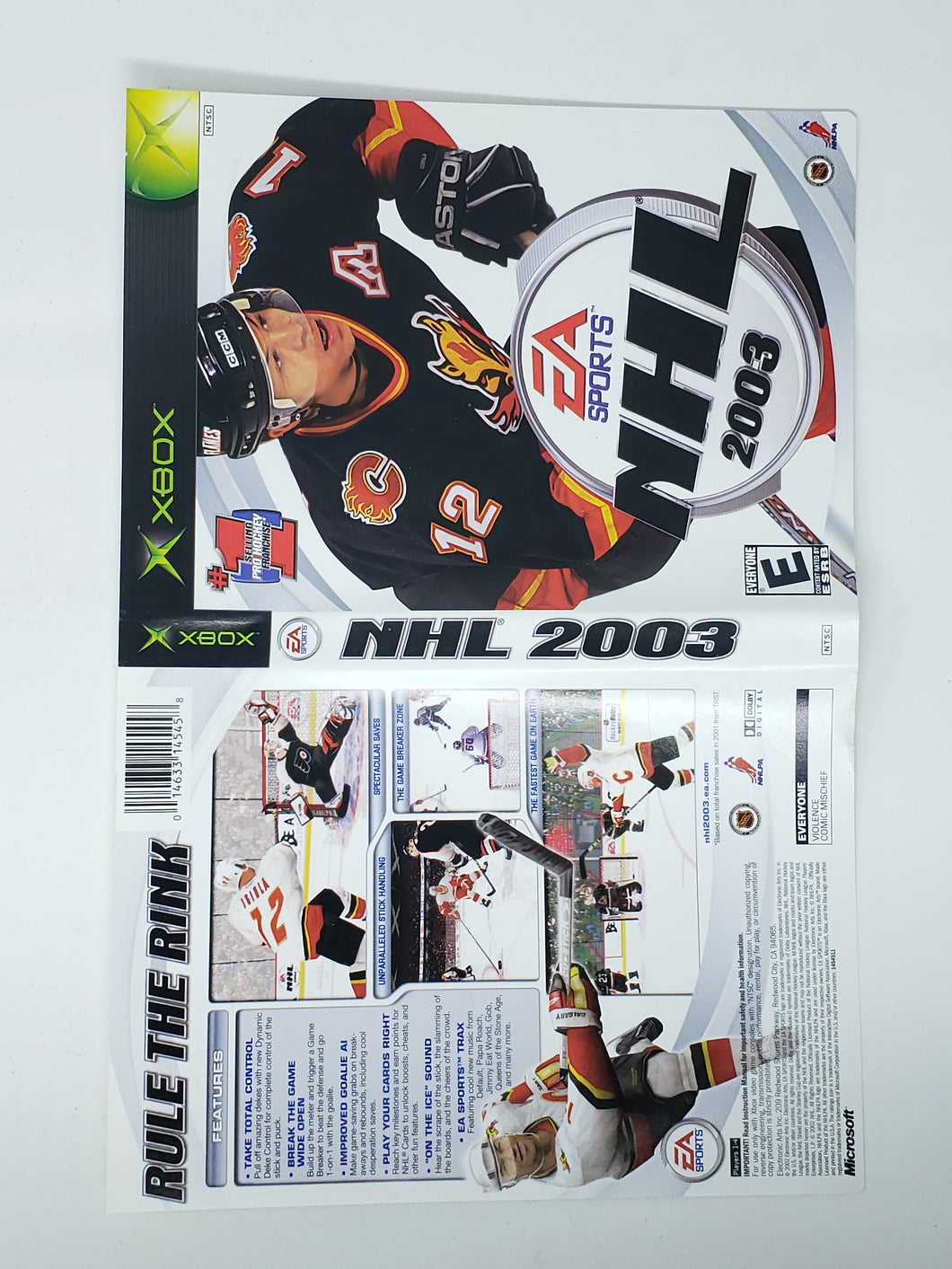 NHL 2003 [Cover art] - Microsoft XBOX