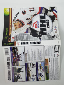 NHL 2005 [Cover art] - Microsoft XBOX