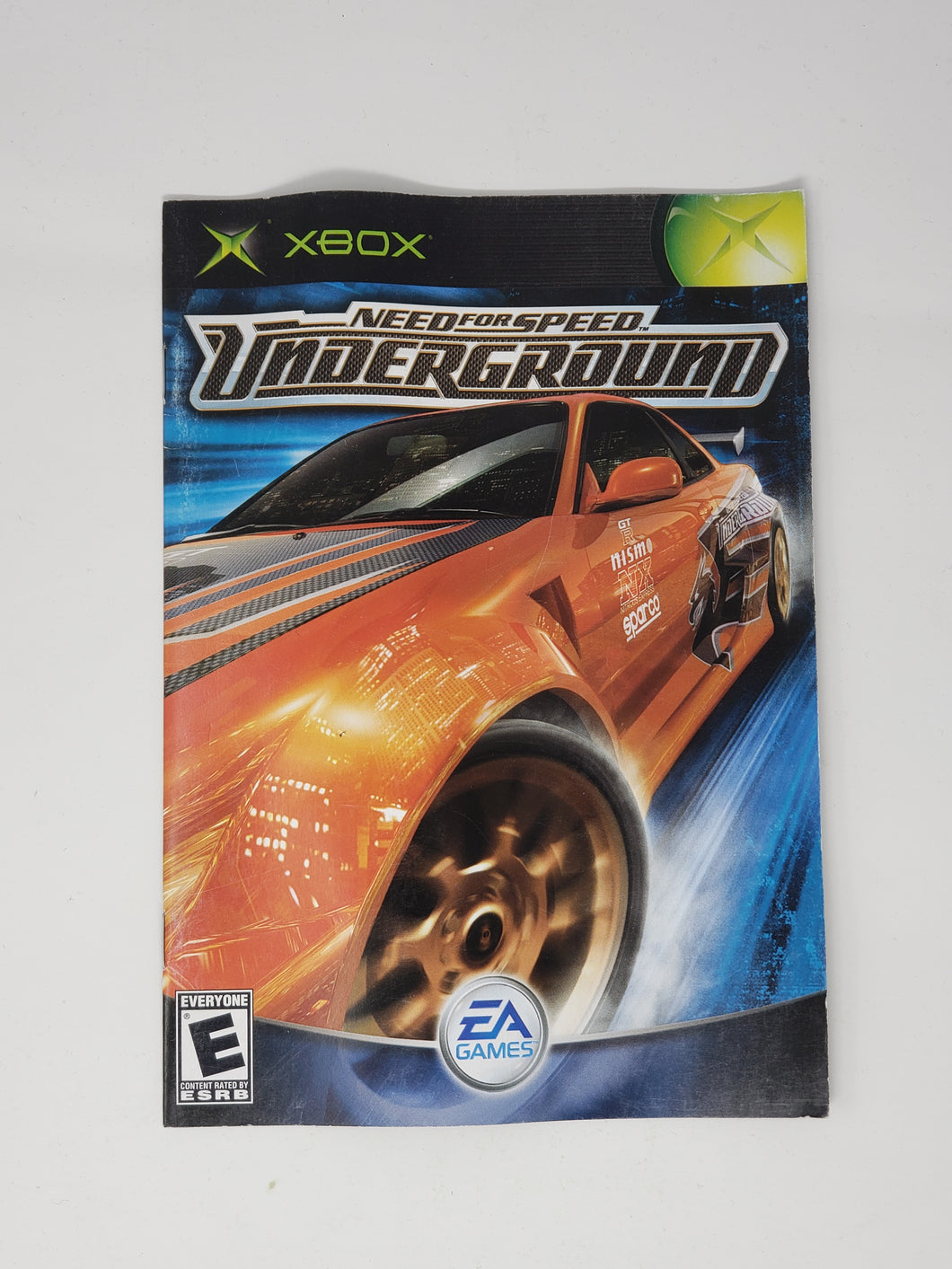 Need for Speed ​​Underground [manuel] - Microsoft Xbox