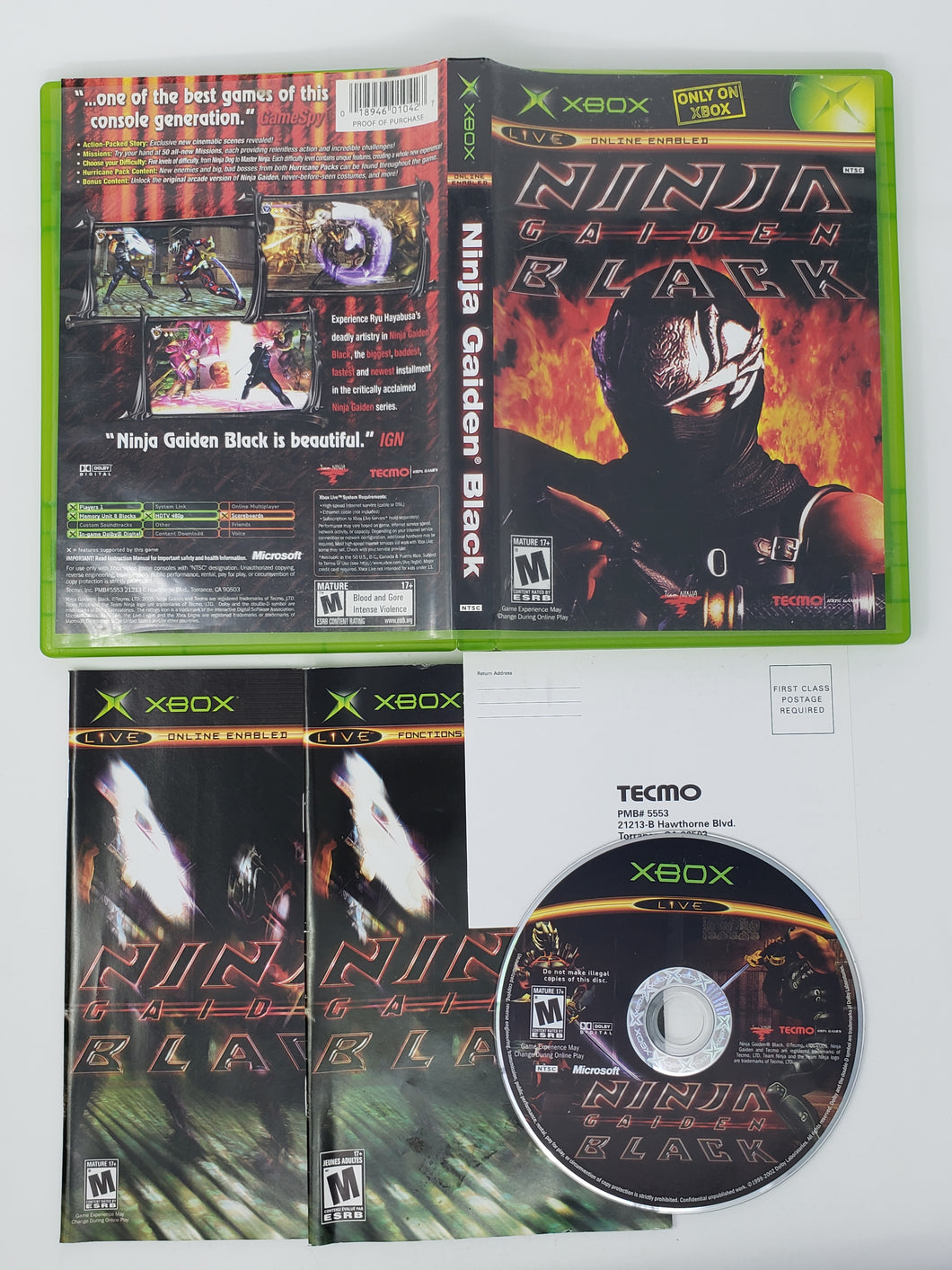 Ninja Gaiden Black - Microsoft Xbox