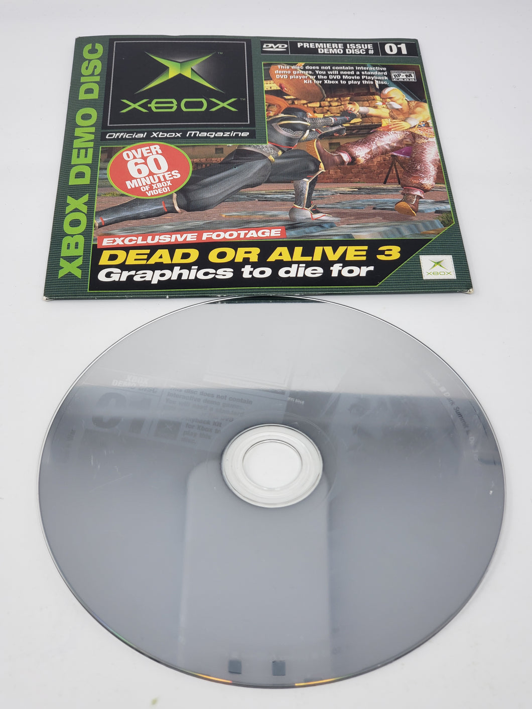 Official Xbox Magazine Game Disc 01 - Microsoft Xbox
