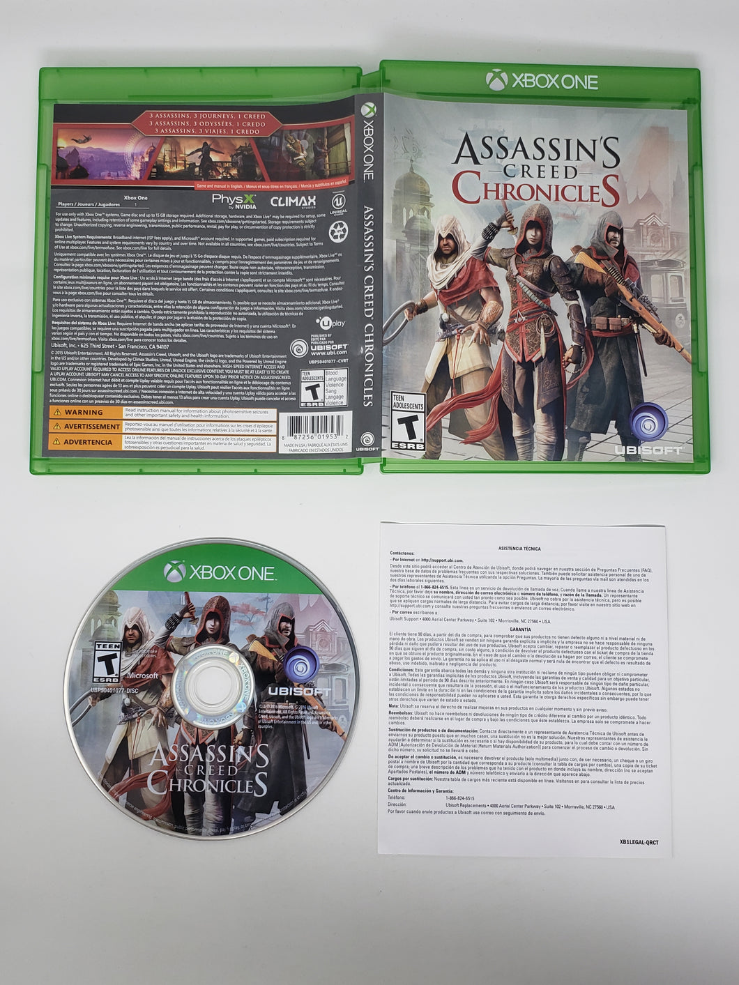 Assassin's Creed Chronicles - Microsoft Xbox One