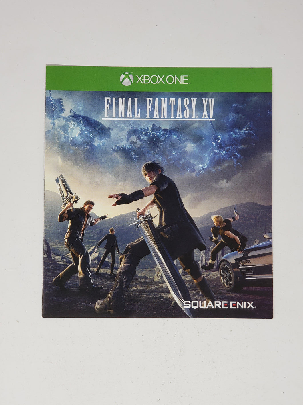 Final Fantasy XV [manual] - Microsoft XBOXONE