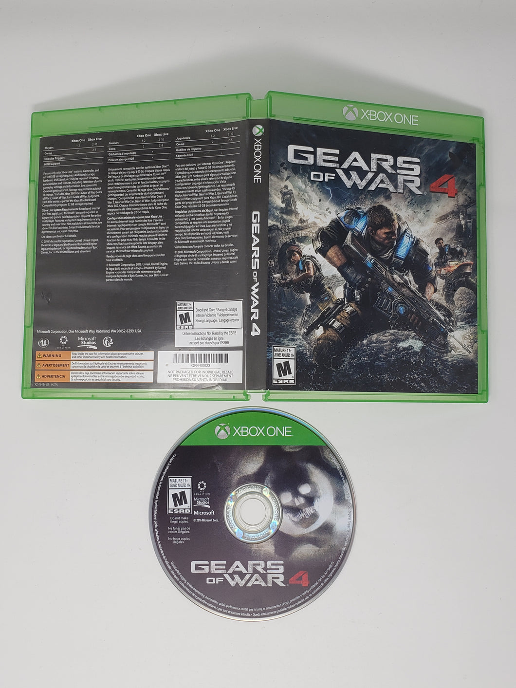 Gears of War 4 - Microsoft Xbox One
