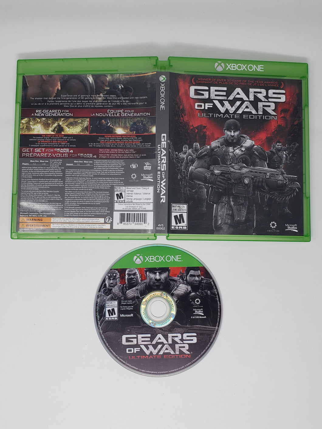 Gears of War Ultimate Edition - Microsoft Xbox One